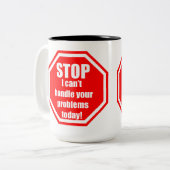 Tasse stoppen (Vorderseite Links)