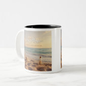Tasse Strand und Ozean (Vorderseite Links)