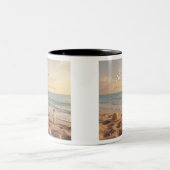 Tasse Strand und Ozean (Mittel)