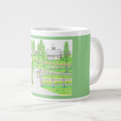 Tasse Sunny Hill Farm Green Jumbo (Vorderseite Rechts)