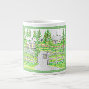 Tasse Sunny Hill Farm Green Jumbo