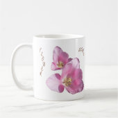 Tasse Sunny Pink Tulips Flower (Links)