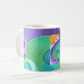 Tasse-Surf, Sand und Sonne Kaffeetasse (Vorderseite Links)