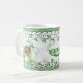 Tasse - süße Erbse in einer Hülse (Vorderseite Links)