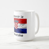 Tasse suvenir iz Hrvatske (VorderseiteRechts)