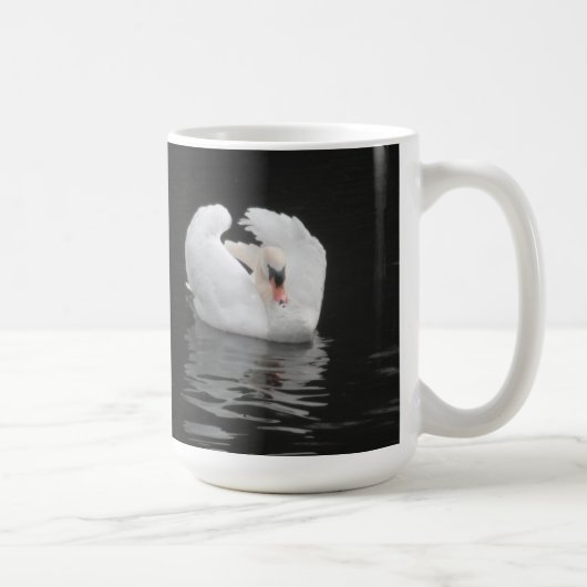 Tasse Swan Schwimmen (Rechts)