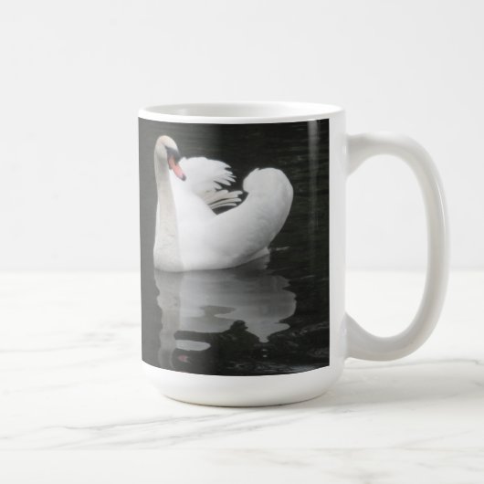 Tasse Swan Schwimmen (Rechts)