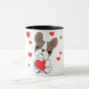 Tasse "Sweet Dog Holding Heart"