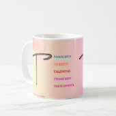 Tasse "T" (11oz) (Vorderseite Links)