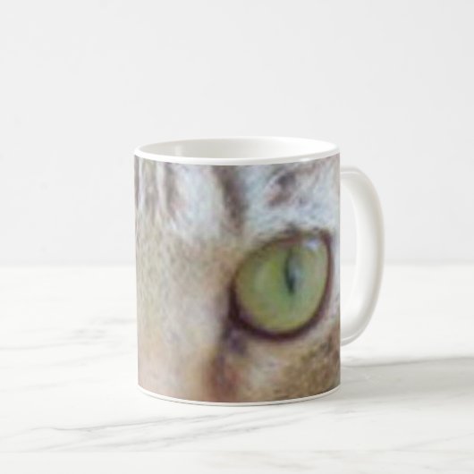 Tasse - Tabby Cat Eyes (VorderseiteRechts)