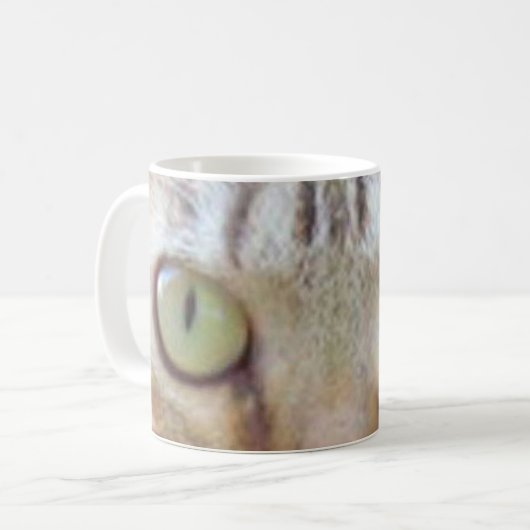 Tasse - Tabby Cat Eyes (Vorderseite Links)