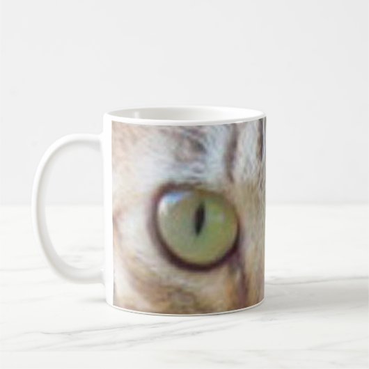 Tasse - Tabby Cat Eyes (Links)