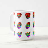 Tasse, Tabelle von Zernike Polynomen Kaffeetasse (Vorderseite Links)