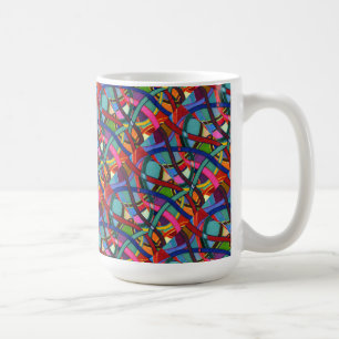 Tasse "Tangled" Abstract Design