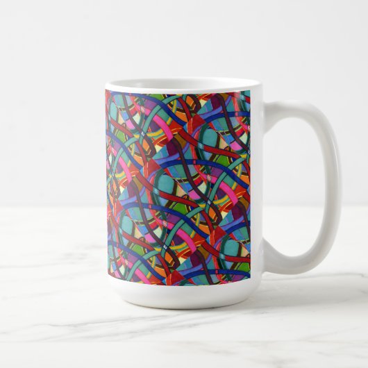 Tasse "Tangled" Abstract Design (Rechts)
