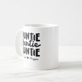 Tasse "Tantchen" mit bis zu 2 Kindernamen (Vorderseite Links)