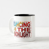 Tasse Tanzen im Mondlicht-Design (Vorderseite Links)