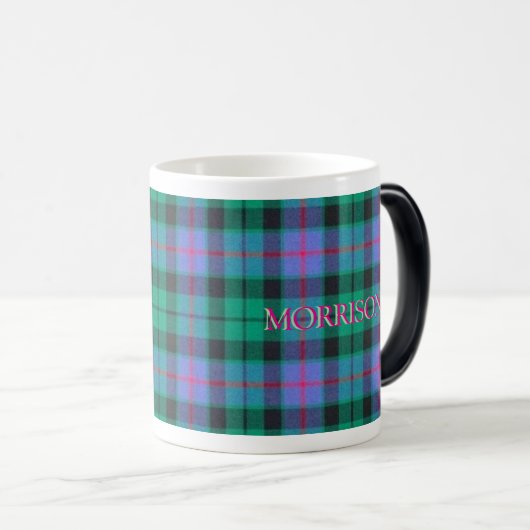 Tasse - Tartan Kariert "Green Ancient" MORRISON (VorderseiteRechts)