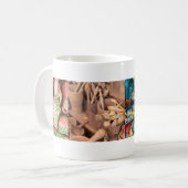 Tasse , Tasse mit marokkanischem Kunsthandwerk (Vorderseite Links)