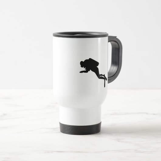 Tasse - Taucher (VorderseiteRechts)