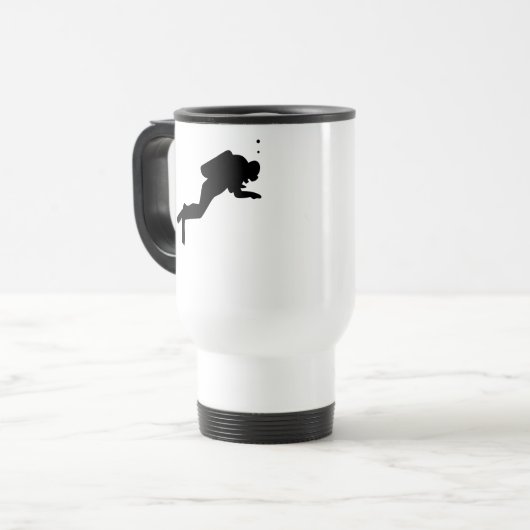 Tasse - Taucher (Vorderseite Links)