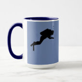 Tasse - Taucher und Turtles (Links)