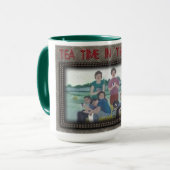Tasse "Tea Time in the Fields" (Vorderseite Links)