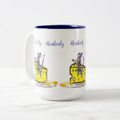 Tasse Tee aus Kaffee, Mauskäse (Vorderseite Links)