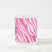 Tasse Tee aus Kaffee, rosa Leopard (Mittel)