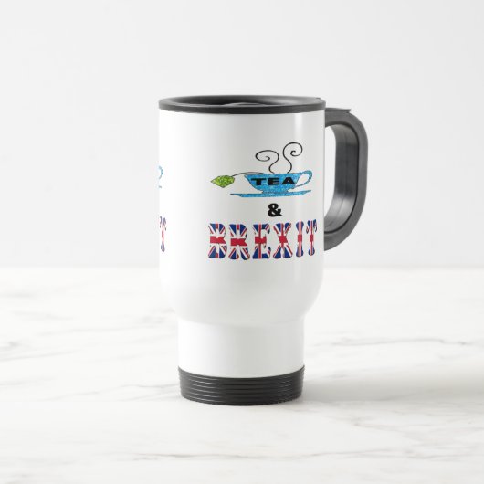 Tasse Tee & Brexit (VorderseiteRechts)