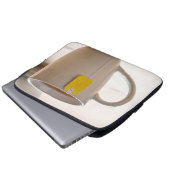 Tasse Tee Laptopschutzhülle (Vorne Knopf)