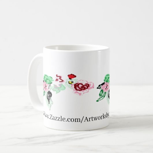Tasse: TEE ODER KAFFEZEIT Kaffeetasse (Vorderseite Links)