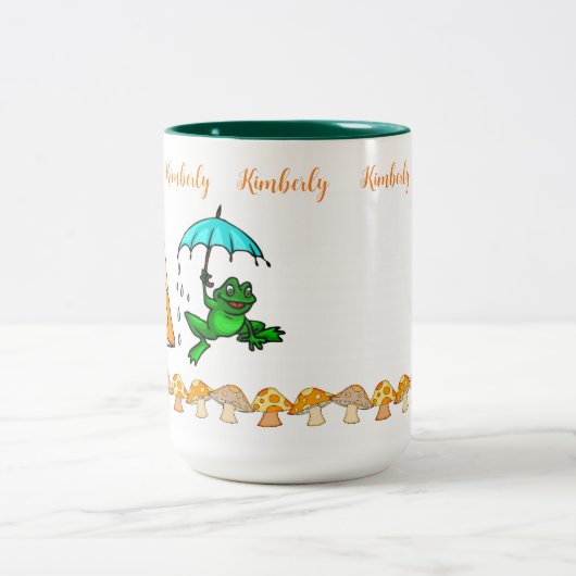 Tasse Tee, Pilzfrosch (Mittel)