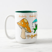 Tasse Tee, Pilzfrosch (Links)