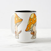 Tasse Tee, Pilzvogel (Vorderseite Links)