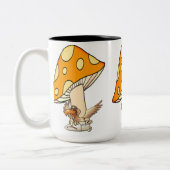 Tasse Tee, Pilzvogel (Links)