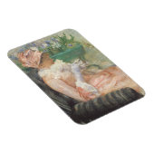 Tasse Tee von Mary Cassatt, Vintage Impressionismu Magnet (Rechte Seite)