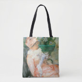 Tasse Tee von Mary Cassatt, Vintage Impressionismu Tasche (Vorderseite)