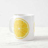 Tasse Tee - Zitronenscheibe (Vorderseite Links)