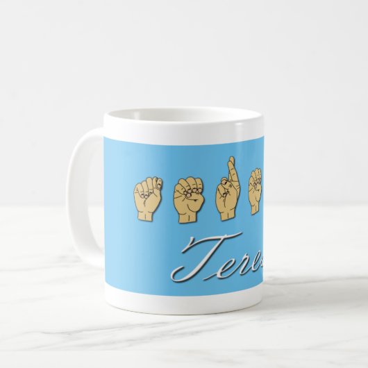 Tasse Teresa ASL (Vorderseite Links)