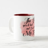 Tasse "The City Goes to Bed" (Vorderseite Links)