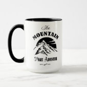 Tasse "The Mountain Night Adventure" (Links)