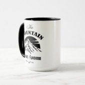 Tasse "The Mountain Night Adventure" (Vorderseite Links)