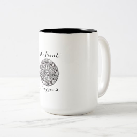 Tasse "The Point in Cherry Grove, SC" (VorderseiteRechts)