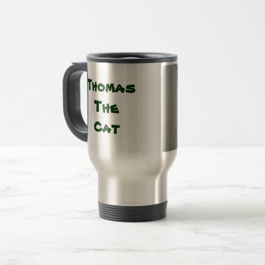 Tasse: Thomas die Tasse der Katze! (Vorderseite Links)