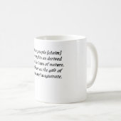 Tasse Thomas- Jeffersonzitats 5 (VorderseiteRechts)