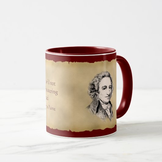 Tasse Thomas Paine (VorderseiteRechts)