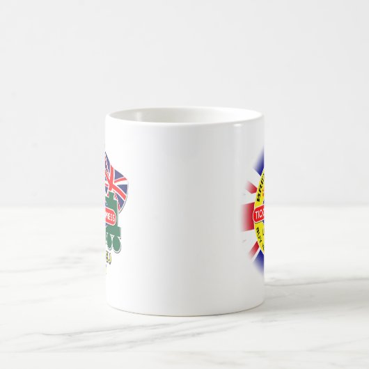 Tasse-Ticketbüro Brexit Kaffeetasse (Mittel)