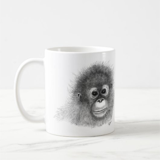 Tasse tierischer Kunst (Links)