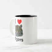 Tasse Tiger der Liebe I (Vorderseite Links)